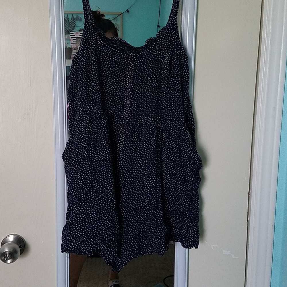Polka dot romper